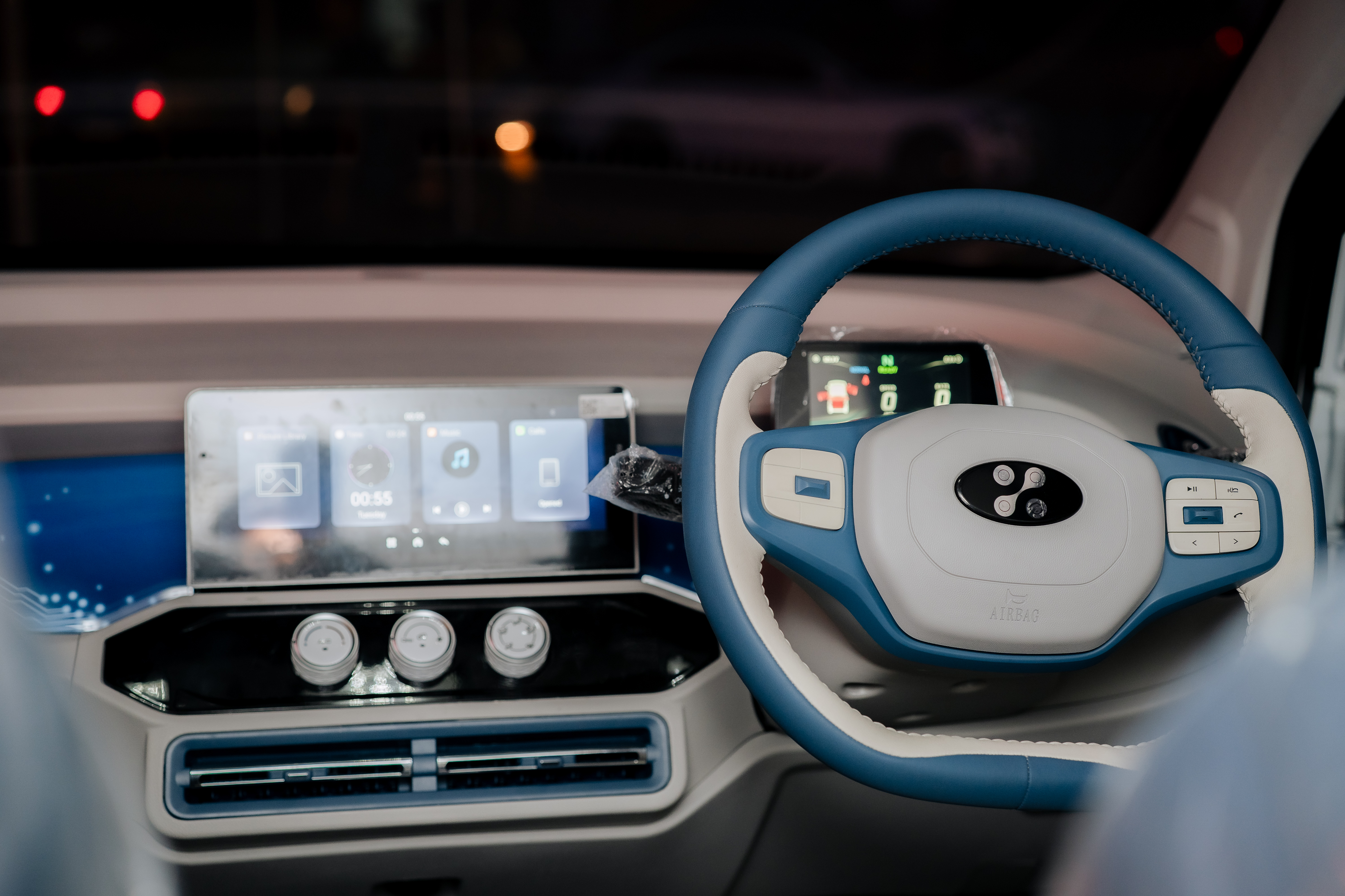 Interior comfort view of Honri EV